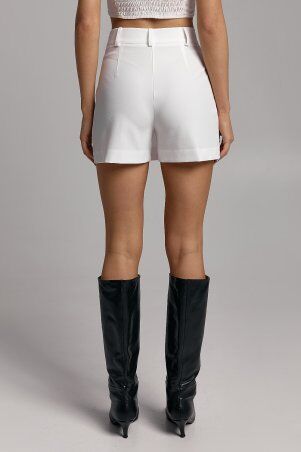 SL-ARTMON: Молочна спідниця шорти ARTMON з костюмної тканини 273.2 - фото 4