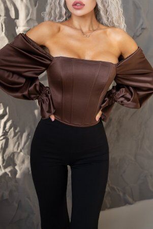 Tales: Корсет с рукавами Alba kt5030-002 - фото 9