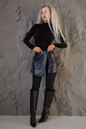 Tales: Юбка шорты Elisa экокожа ub1129-000 - фото 10