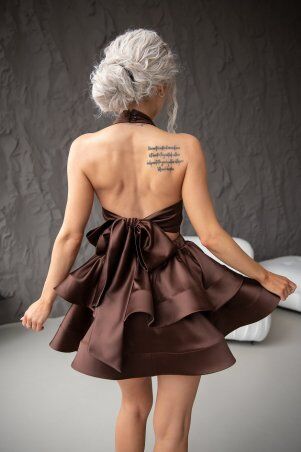 Tales: Платье Helena атлас 1609-002 - фото 5