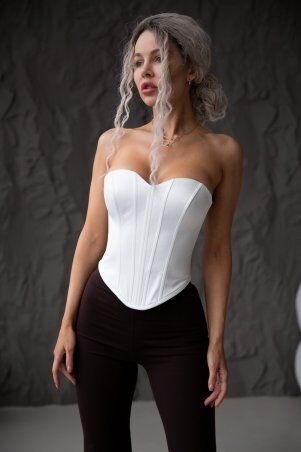 Tales: Корсет со шнуровкой Jade атлас kt5022-020 - фото 3