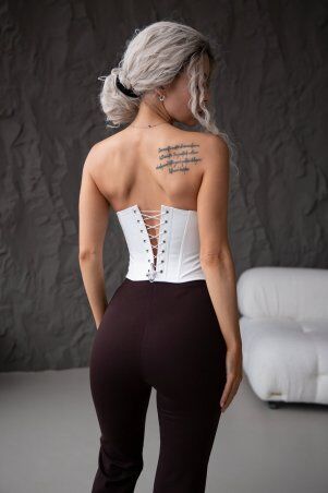 Tales: Корсет со шнуровкой Jade атлас kt5022-020 - фото 7
