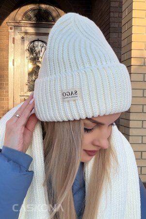 Caskona: Satin Шапка молоко SG 48202 - фото 3