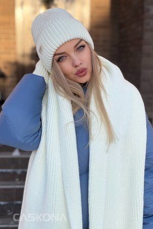 Caskona: Gloss Шарф молоко SG 47902 - фото 2