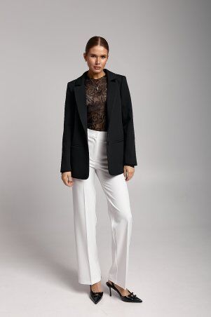 SL-ARTMON: Класичний піджак чорного кольору 581.1 - фото 3