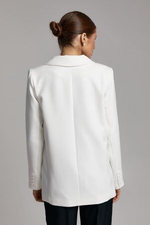 SL-ARTMON: Класичний піджак молочного кольору 581.2 - фото 2