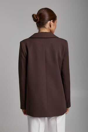 SL-ARTMON: Класичний піджак шоколадного кольору 581.3 - фото 2