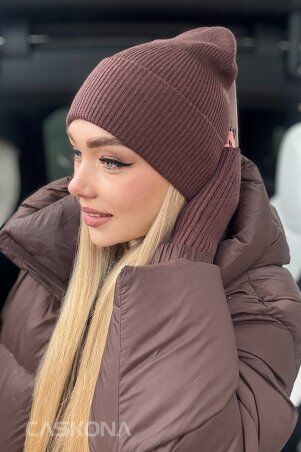 Caskona: Urban Шапка коричневый SG 45639 - фото 3
