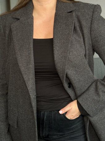 PEONY: Пиджак №1 С Функциональной Молнией В Боковых Швах. 3010253 - фото 2