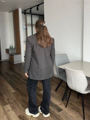 PEONY: Пиджак №1 С Функциональной Молнией В Боковых Швах. 3010253 - фото 5