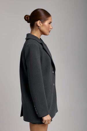 SL-ARTMON: Жіночий вільний піджак графітового кольору 576.1 - фото 2