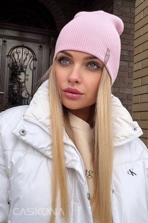 Caskona: Cane 2 Uni Шапка бледно-розовый SG 29844 - фото 3
