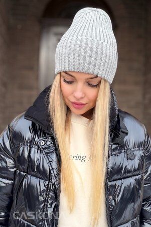 Caskona: JANE FLIP UNI ШАПКА пепельный SG 27127 - фото 3