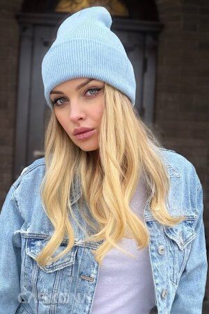 Caskona: KRIS ШАПКА небесно-голубой SG 24929 - фото 2