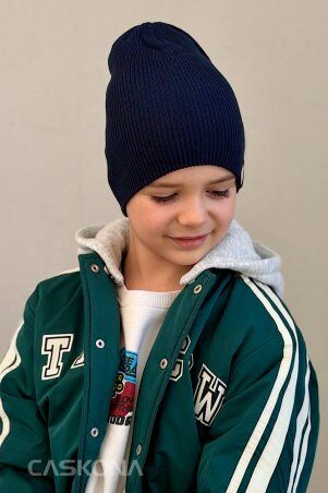 Caskona: Pit Ch Uni Шапка темно-синий CS 174506 - фото 2