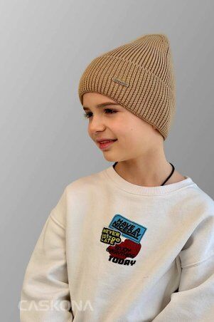 Caskona: Mateo Шапка кэмел CS 176650 - фото 2