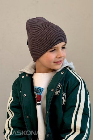 Caskona: ODELL CH ШАПКА пепельно-коричневый CS 183625 - фото 4