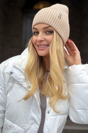 Caskona: NICOLETTA ШАПКА беж SG 20626 - фото 2