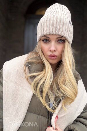 Caskona: JANE FLIP UNI ШАПКА беж SG 27126 - фото 3
