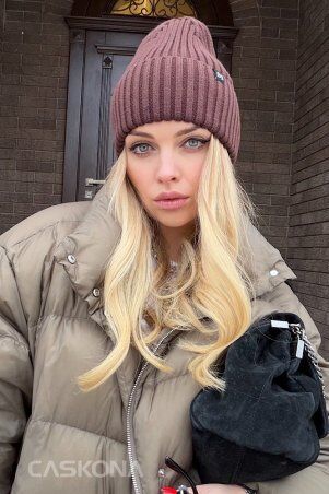 Caskona: JANE FLIP UNI ШАПКА коричневый SG 27139 - фото 3