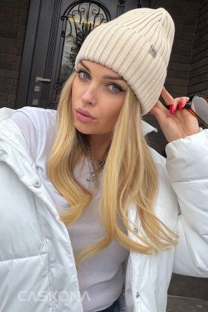 Caskona: JANE FLIP UNI ШАПКА ваниль SG 27163 - фото 2