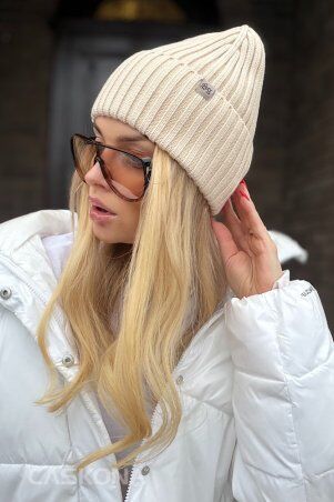 Caskona: JANE FLIP UNI ШАПКА ваниль SG 27163 - фото 3