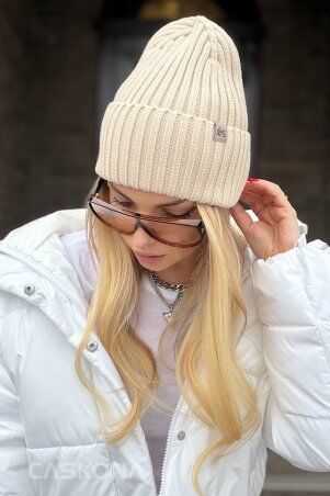 Caskona: JANE FLIP UNI ШАПКА ваниль SG 27163 - фото 4