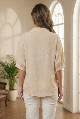 MarSe: Рубашка 271 молочний - фото 2