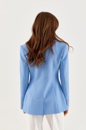 SL-ARTMON: Блакитний жіночий приталений піджак ÁRTMON 566.4 - фото 2