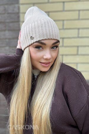 Caskona: Nimbus Шапка беж SG 50526 - фото 3