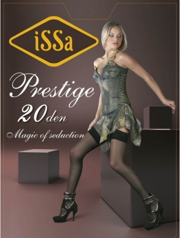 ISSA PLUS: Колготки Prestige 20_мокка - фото 1