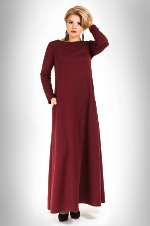 Tamara Style: Платье Платье бордо - фото 1