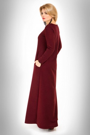 Tamara Style: Платье Платье бордо - фото 3