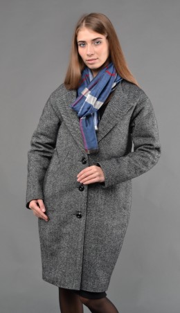 TessDress: Стильное Женское Пальто "диметра" Gray 3023 - фото 1