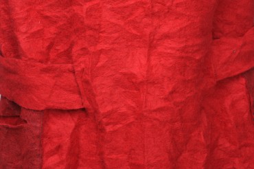 Lilo: Ультрамодное красное пальто «Жатка» на запах 01816 - фото 9