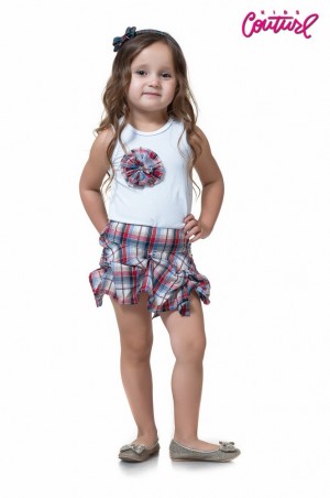 Kids Couture: Юбка в клетку 21207 - фото 1