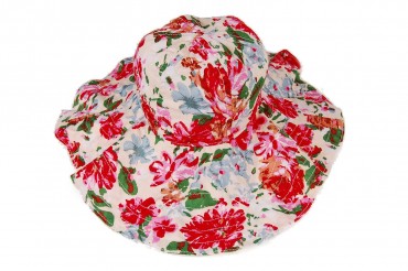 Kids Couture: Шляпа малиновые цветы 41022 - фото 1