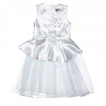 Kids Couture: Платье 15-408 белое 61101764 - фото 1