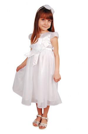 Kids Couture: Платье 15-404 белое 61101750 - фото 1