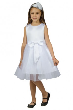 Kids Couture: Платье 15-250 белое 61001735 - фото 1
