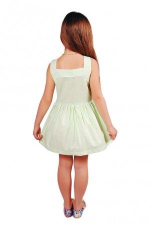 Kids Couture: Платье 15-317 в салатовый горох 61036709 - фото 1