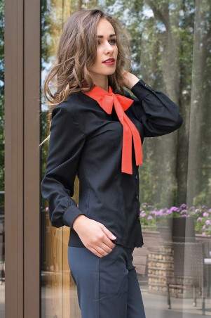 Fognar: Блуза Tie 550/1 - фото 2