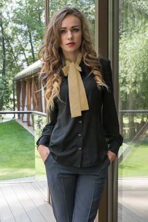 Fognar: Блуза Tie 550 - фото 1