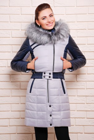 Vicco: Куртка зимняя AMELIA серый (светлый) 1653 - фото 1