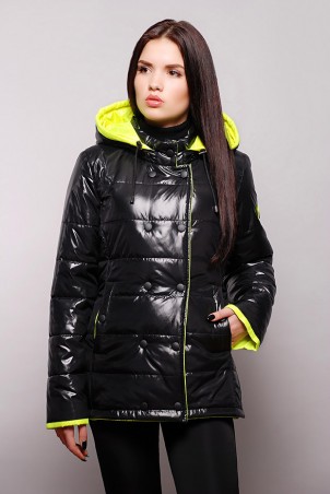 Vicco: Куртка SY - 04 (цвет черный/лимонный) 2674 - фото 1