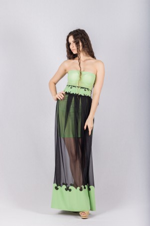 Salma: Платье Круиз-вуаль - фото 2