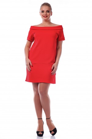 Alpama: Платье SO-10990-RED - фото 1