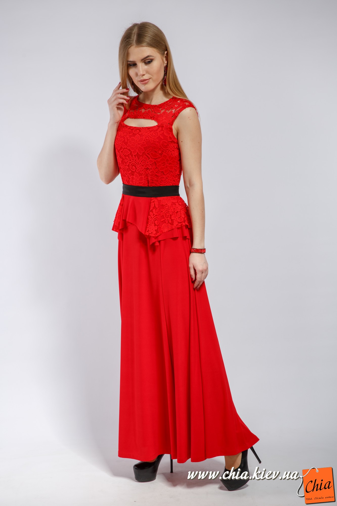 Вечернее платье "Charisma" красное