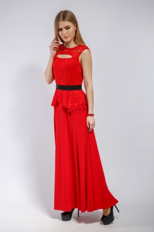 InRed: Вечернее платье "Charisma" красное 7186 - фото 1