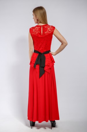 InRed: Вечернее платье "Charisma" красное 7186 - фото 11